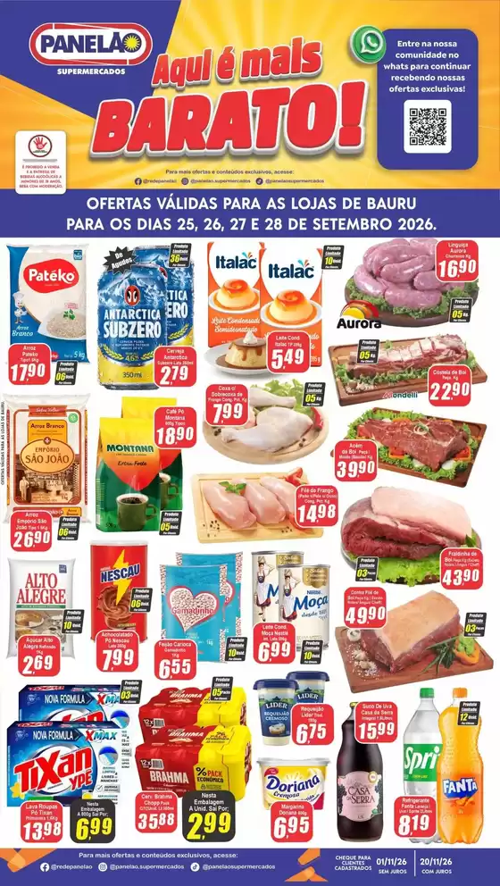 Catálogo Panelão | Melhores ofertas e descontos | 2026-09-25T00:00:00.000Z - 2026-09-28T00:00:00.000Z