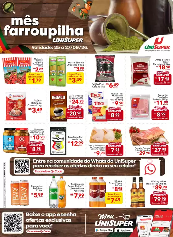 Catálogo UniSuper | Folheto Geral UniSuper 25 a 27.09.26 DIGITAL | 2026-09-25T00:00:00.000Z - 2026-09-27T00:00:00.000Z