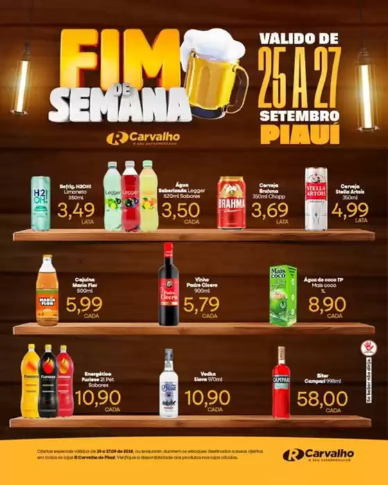 Catálogo R Carvalho Supermercado | Fim de semana | 2026-09-25T00:00:00.000Z - 2026-09-27T00:00:00.000Z