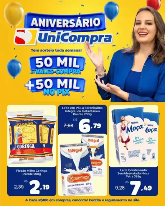 Catálogo Unicompra em Espumoso | Ofertas exclusivas | 2026-09-28T00:00:00.000Z - 2026-10-01T00:00:00.000Z