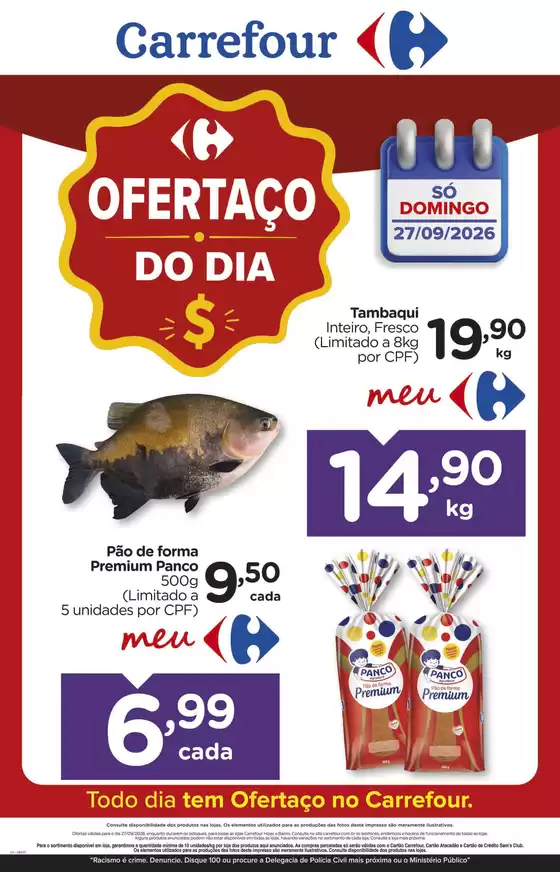 Catálogo Carrefour em Jaboticabal | Ofertas para caçadores de pechinchas | 2026-09-28T00:00:00.000Z - 2026-09-28T00:00:00.000Z