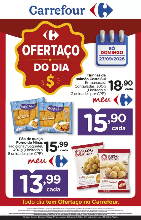 Catálogo Carrefour em Jaboticabal | Ofertas especiais atraentes para todos | 2026-09-28T00:00:00.000Z - 2026-09-28T00:00:00.000Z