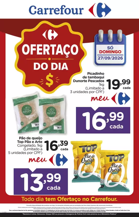 Catálogo Carrefour em Jaboticabal | Grandes descontos em produtos selecionados | 2026-09-28T00:00:00.000Z - 2026-09-28T00:00:00.000Z