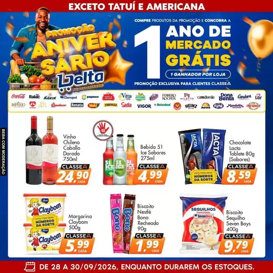 Catálogo Delta Supermercados | Encarte Delta Supermercados | 2026-09-28T00:00:00.000Z - 2026-09-30T00:00:00.000Z