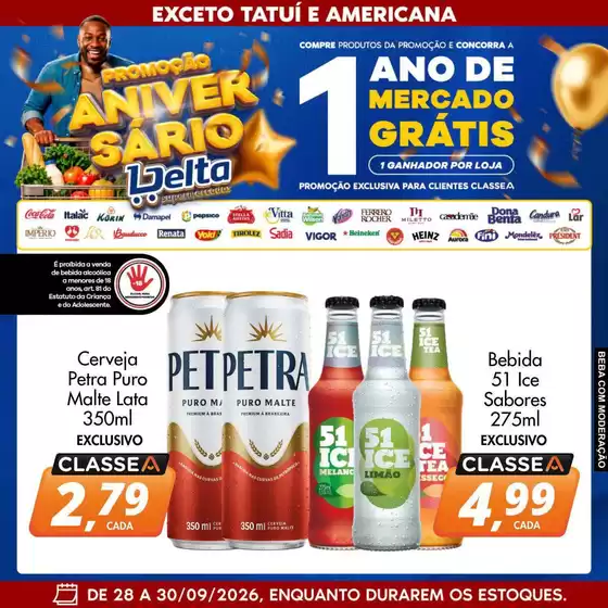 Catálogo Delta Supermercados | Nossas melhores pechinchas | 2026-09-28T00:00:00.000Z - 2026-09-30T00:00:00.000Z