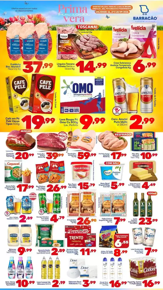 Catálogo Barracão Supermercado | Nossas melhores pechinchas | 2026-09-26T00:00:00.000Z - 2026-09-28T00:00:00.000Z