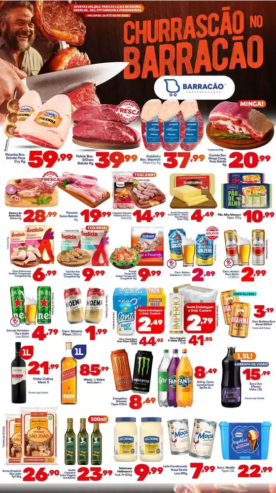 Catálogo Barracão Supermercado | Encarte Barracão Supermercado | 2026-09-26T00:00:00.000Z - 2026-09-28T00:00:00.000Z