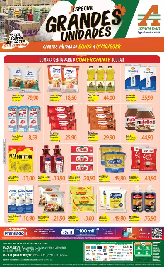 Catálogo Atacadão | Atacadão - Grandes Unidades (G.U.) | 2026-09-28T00:00:00.000Z - 2026-10-01T00:00:00.000Z