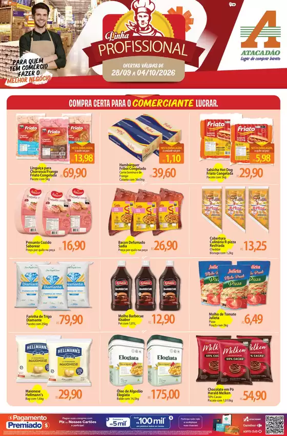 Catálogo Atacadão | Atacadão - Linha Profissional | 2026-09-28T00:00:00.000Z - 2026-10-04T00:00:00.000Z