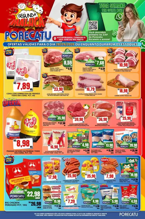 Catálogo Supermercado Porecatu em Santana do Riacho | Encarte Supermercado Porecatu | 2026-09-28T00:00:00.000Z - 2026-09-28T00:00:00.000Z