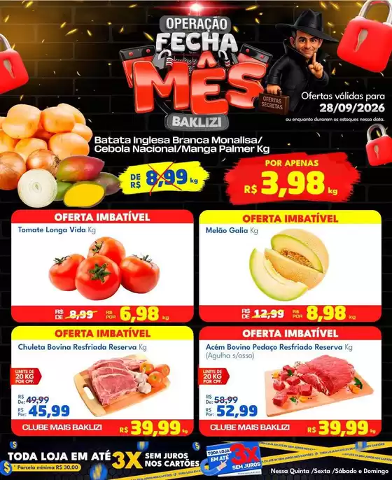 Catálogo Supermercados Baklizi | Encarte Supermercados Baklizi | 2026-09-28T00:00:00.000Z - 2026-09-28T00:00:00.000Z