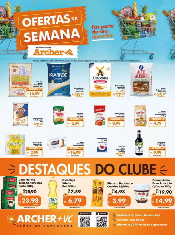 Catálogo Supermercados Archer | Panfletosemanal | 2026-09-28T00:00:00.000Z - 2026-10-04T00:00:00.000Z