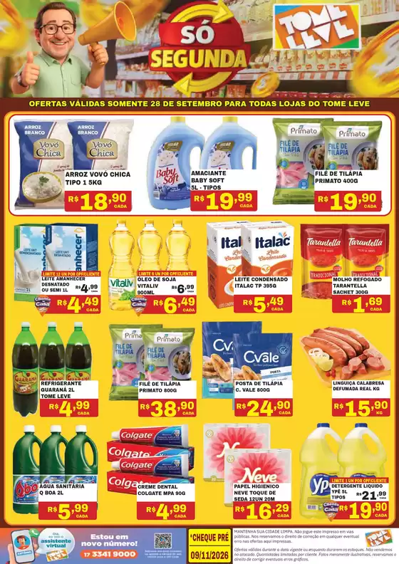Catálogo Tome Leve | Encarte Tome Leve | 2026-09-28T00:00:00.000Z - 2026-09-28T00:00:00.000Z