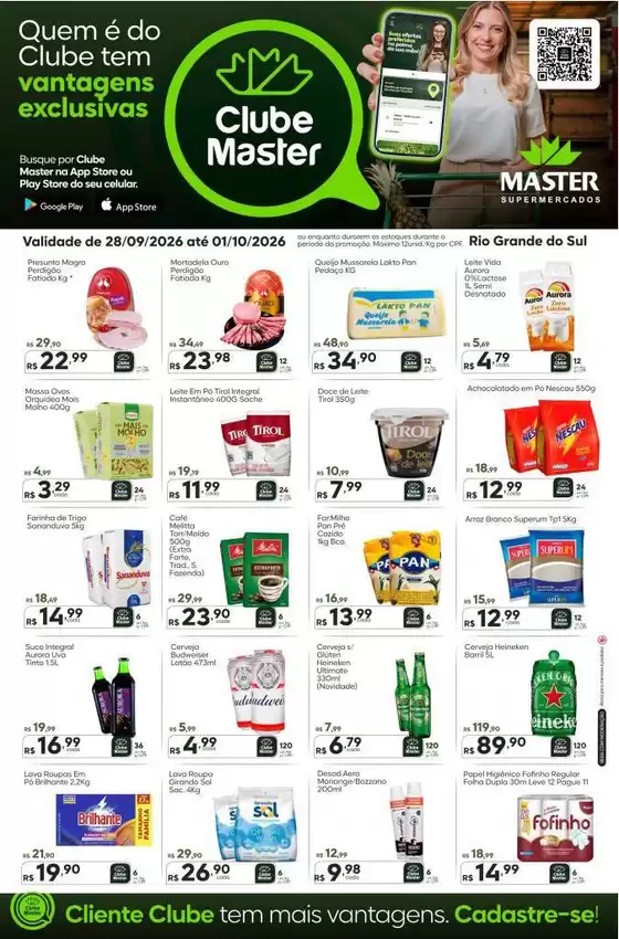 Catálogo Master Supermercados | Semanal master RS | 2026-09-28T00:00:00.000Z - 2026-10-01T00:00:00.000Z