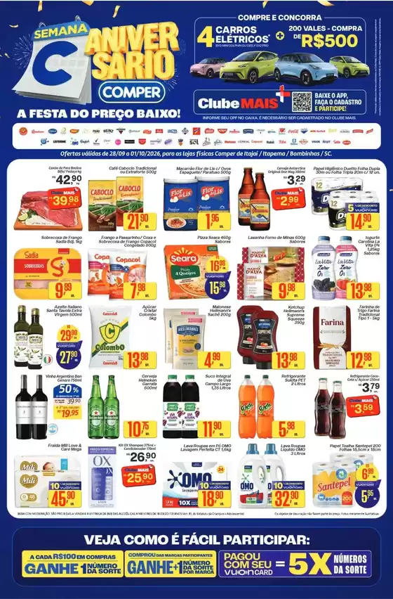Catálogo Comper | SEMANA C DE ANIVERSÁRIO SC | 2026-09-28T00:00:00.000Z - 2026-10-01T00:00:00.000Z