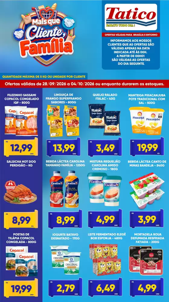 Catálogo Tatico em Gama | Ofertas e promoções atuais | 2026-09-28T00:00:00.000Z - 2026-10-04T00:00:00.000Z