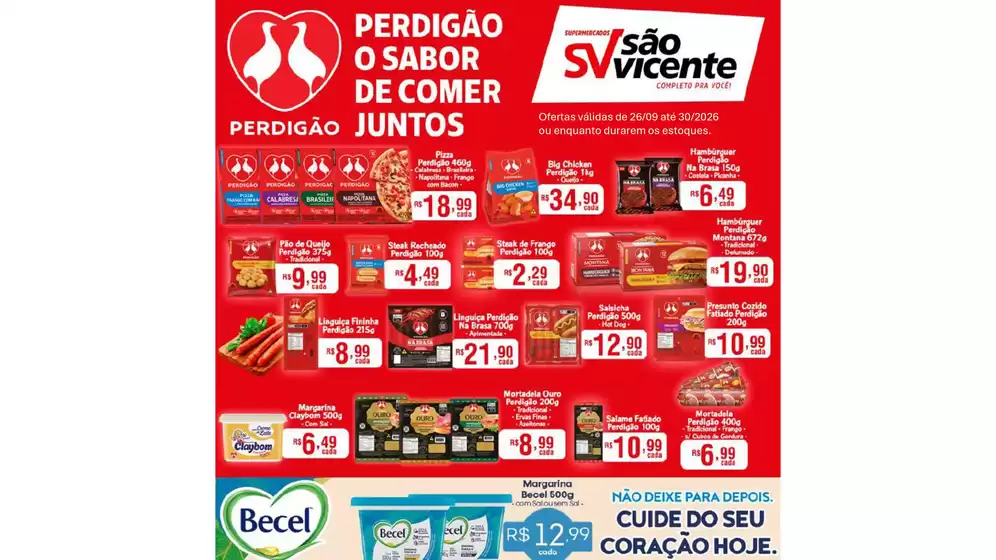 Catálogo Supermercados São Vicente | Descubra ofertas atraentes | 2026-09-26T00:00:00.000Z - 2026-09-30T00:00:00.000Z