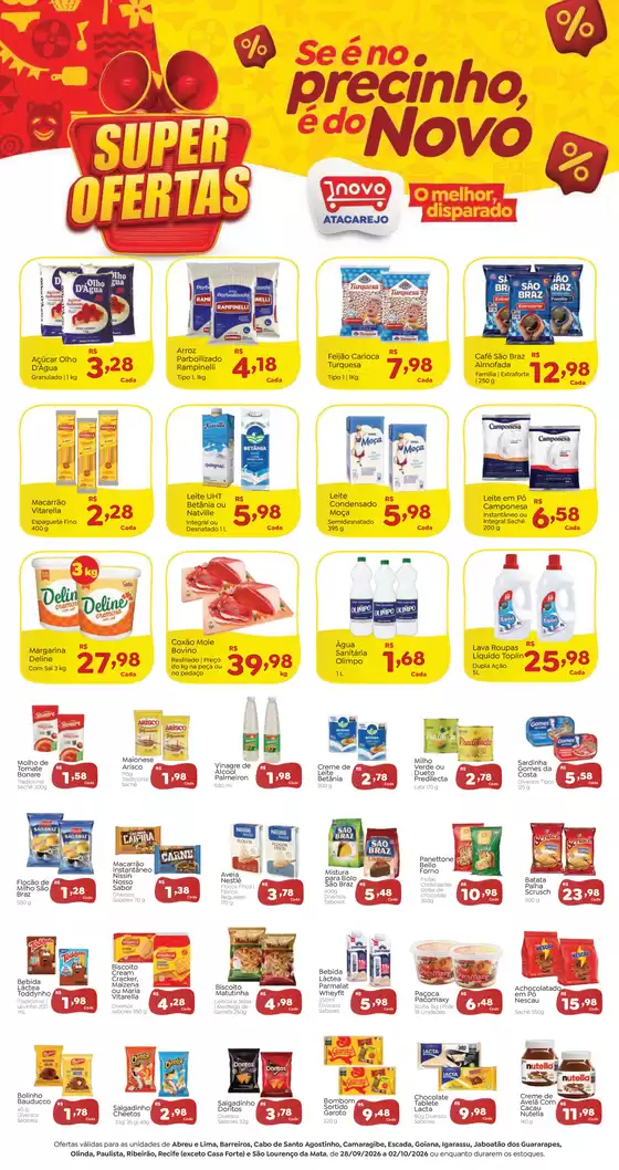 Catálogo Novo Atacarejo | Super Ofertas | 2026-09-28T00:00:00.000Z - 2026-10-02T00:00:00.000Z