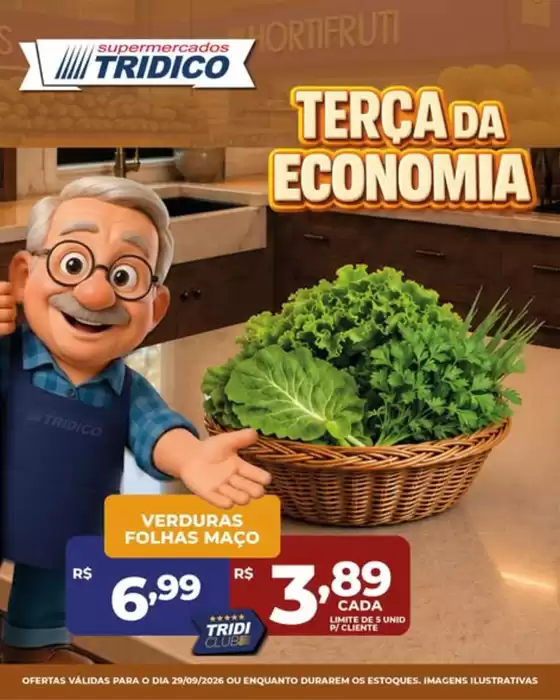 Catálogo Supermercados Tridico em Hortolândia | Terça da Economia! | 2026-09-29T00:00:00.000Z - 2026-09-29T00:00:00.000Z