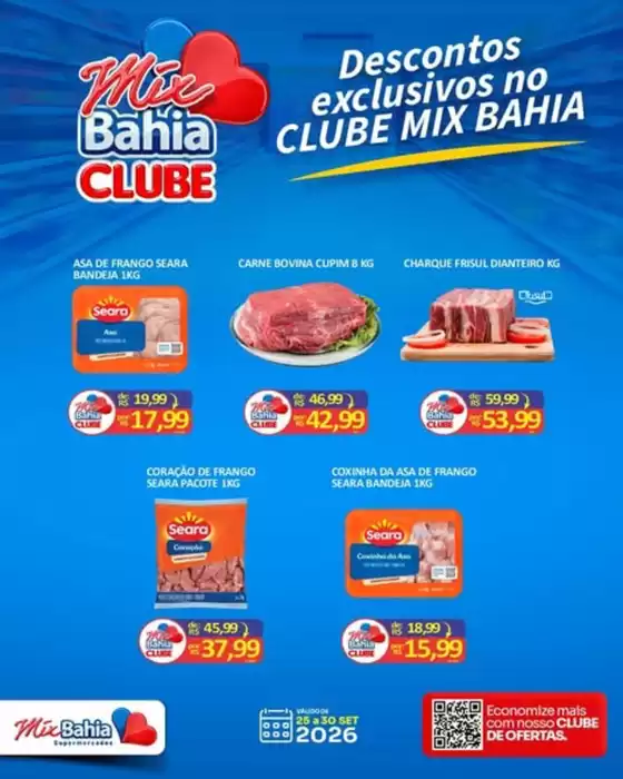 Catálogo Mix Bahia | OFERTAS EXCLUSIVAS DO CLUBE MIX BAHIA! | 2026-09-29T00:00:00.000Z - 2026-09-30T00:00:00.000Z