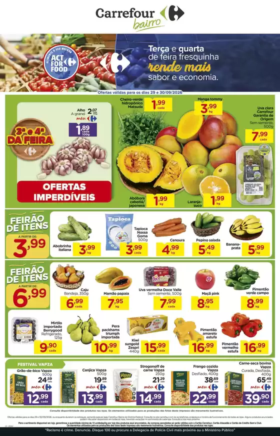 Catálogo Carrefour Bairro | Novas ofertas para descobrir | 2026-09-29T00:00:00.000Z - 2026-09-30T00:00:00.000Z