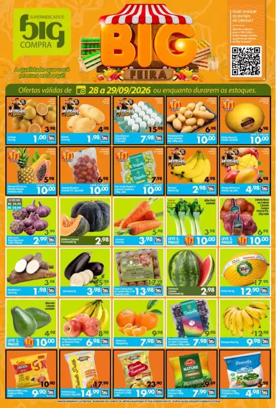 Catálogo Supermercados Big Compra | Ofertas Supermercados Big Compra | 2026-09-28T00:00:00.000Z - 2026-09-29T00:00:00.000Z