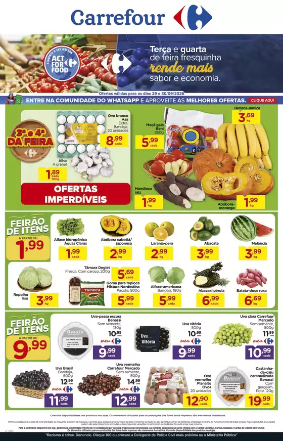 Catálogo Carrefour em Cachoeira de Goiás | Economize agora com nossas ofertas | 2026-09-29T00:00:00.000Z - 2026-09-30T00:00:00.000Z
