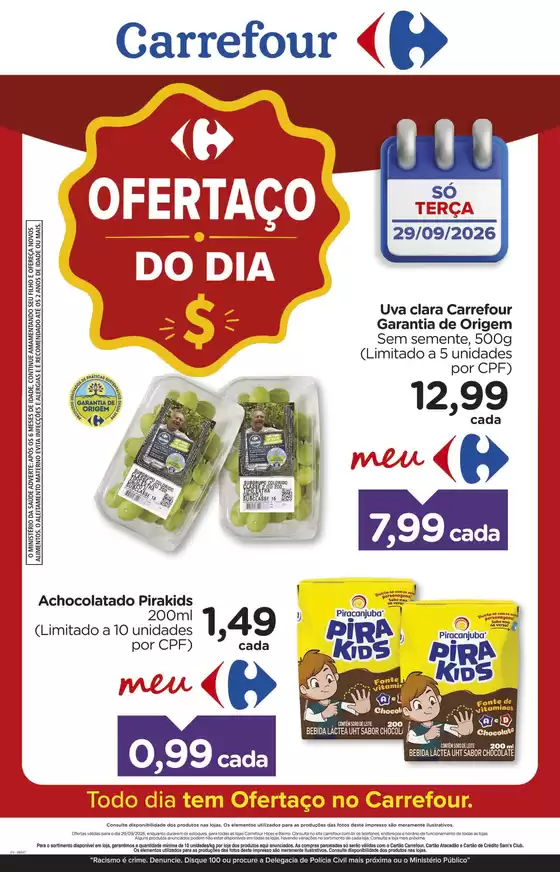 Catálogo Carrefour em Condado | Melhores ofertas para todos os clientes | 2026-09-29T00:00:00.000Z - 2026-09-29T00:00:00.000Z