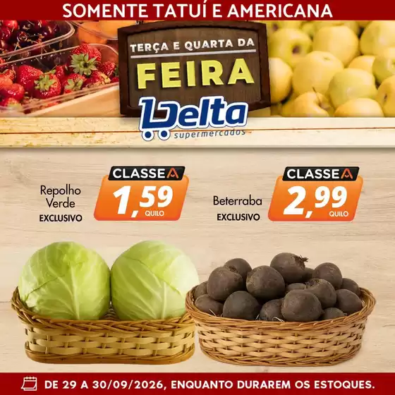 Catálogo Delta Supermercados | Ampla seleção de ofertas | 2026-09-29T00:00:00.000Z - 2026-09-30T00:00:00.000Z