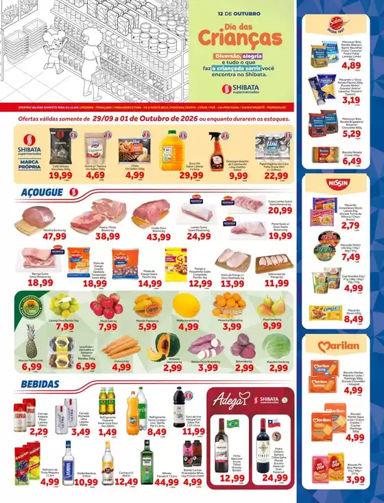 Catálogo Shibata Supermercados | Ótima oferta para todos os clientes | 2026-09-29T00:00:00.000Z - 2026-10-01T00:00:00.000Z