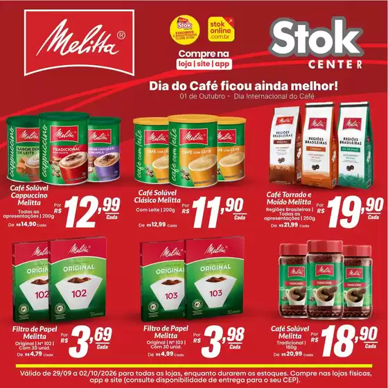 Catálogo Stok Center | Encarte Stok Center | 2026-09-29T00:00:00.000Z - 2026-10-02T00:00:00.000Z