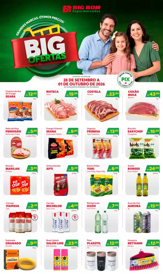 Catálogo Big Bom Supermercados | Big Ofertas | 2026-09-28T00:00:00.000Z - 2026-10-01T00:00:00.000Z