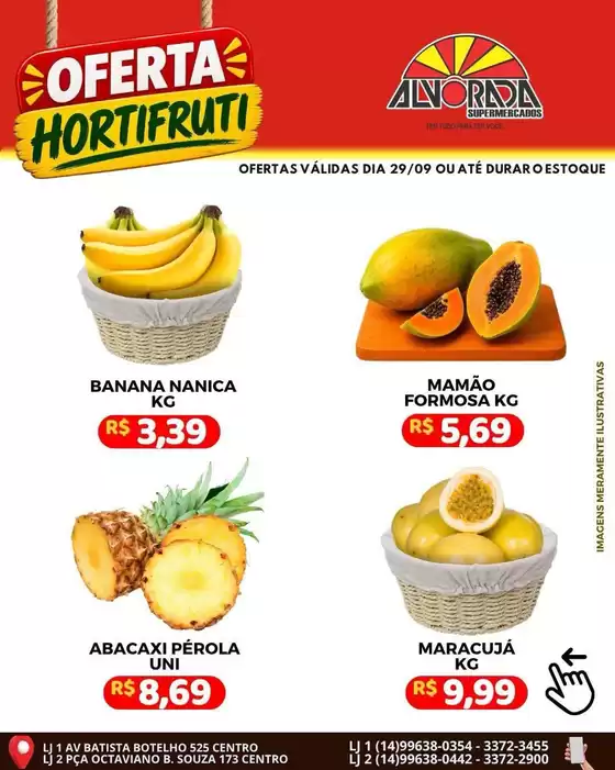 Catálogo Alvorada Supermercados | Encarte Alvorada Supermercados | 2026-09-29T00:00:00.000Z - 2026-09-29T00:00:00.000Z