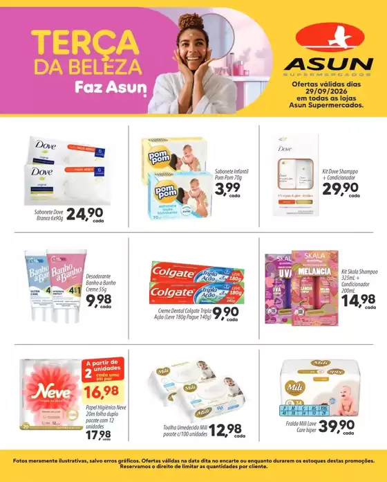 Catálogo Asun | Terça da Higiene e Beleza | 2026-09-29T00:00:00.000Z - 2026-09-29T00:00:00.000Z