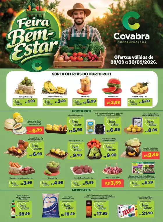 Catálogo Covabra Supermercados | Jornal de Ofertas Rio Claro Vinhedo Campinas | 2026-09-29T00:00:00.000Z - 2026-09-30T00:00:00.000Z