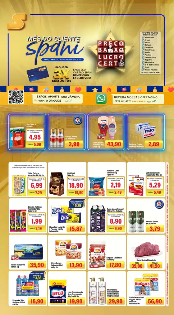 Catálogo Spani Atacadista | Jornal de Ofertas Cliente INTERIOR 29 09 a 05 10 2026 | 2026-09-29T00:00:00.000Z - 2026-10-05T00:00:00.000Z
