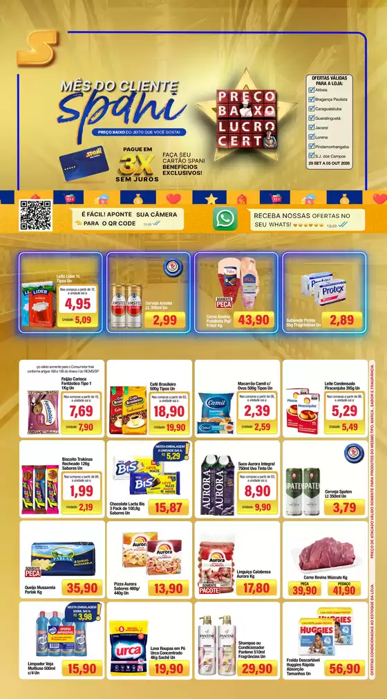 Catálogo Spani Atacadista | Jornal de Ofertas Cliente SP 29 09 a 05 10 2026 | 2026-09-29T00:00:00.000Z - 2026-10-05T00:00:00.000Z