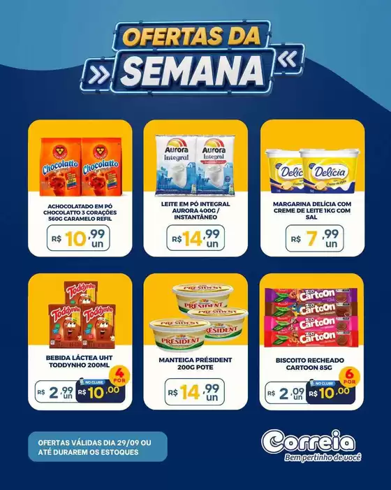 Catálogo Supermercados Correia | Ótima oferta para caçadores de pechinchas | 2026-09-29T00:00:00.000Z - 2026-09-29T00:00:00.000Z