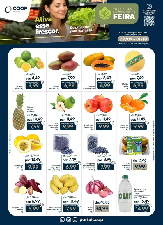 Catálogo Coop | OFERTAS TERÇA A QUINTA 29.09 A 01.10 - EMPÓRIO | 2026-09-28T00:00:00.000Z - 2026-10-01T00:00:00.000Z