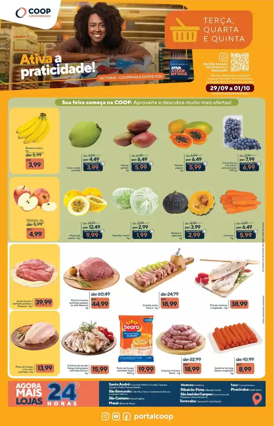 Catálogo Coop | OFERTAS COOP TERÇA A QUINTA - 29 A 01.10.2026 INTERIOR | 2026-09-29T00:00:00.000Z - 2026-10-01T00:00:00.000Z