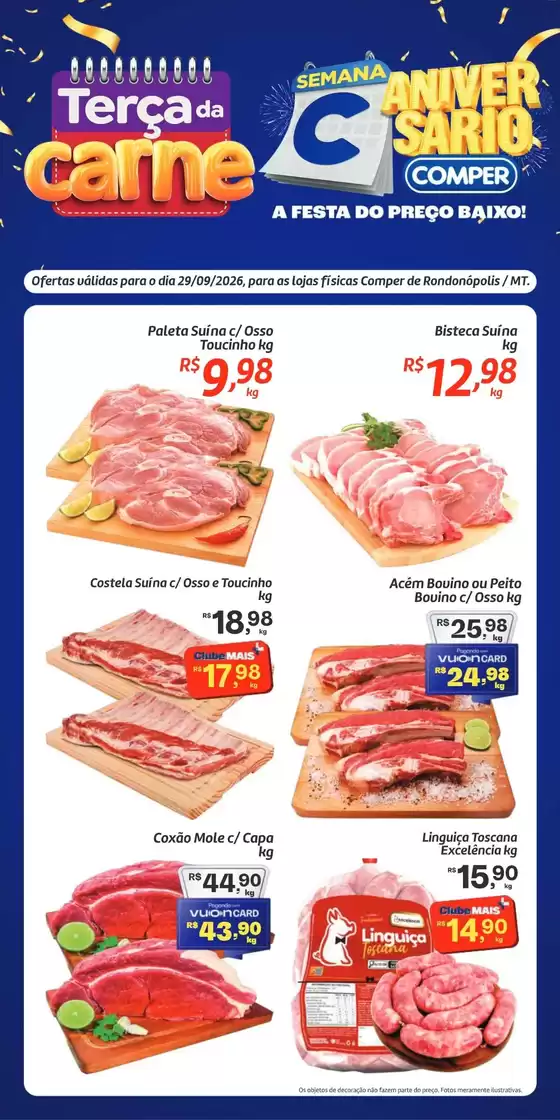 Catálogo Comper | TERÇA DA CARNE MT RONDONÓPOLIS | 2026-09-29T00:00:00.000Z - 2026-09-29T00:00:00.000Z