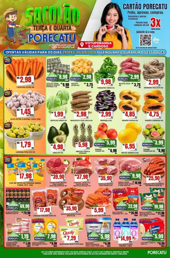 Catálogo Supermercado Porecatu | Encarte Supermercado Porecatu | 2026-09-29T00:00:00.000Z - 2026-09-30T00:00:00.000Z