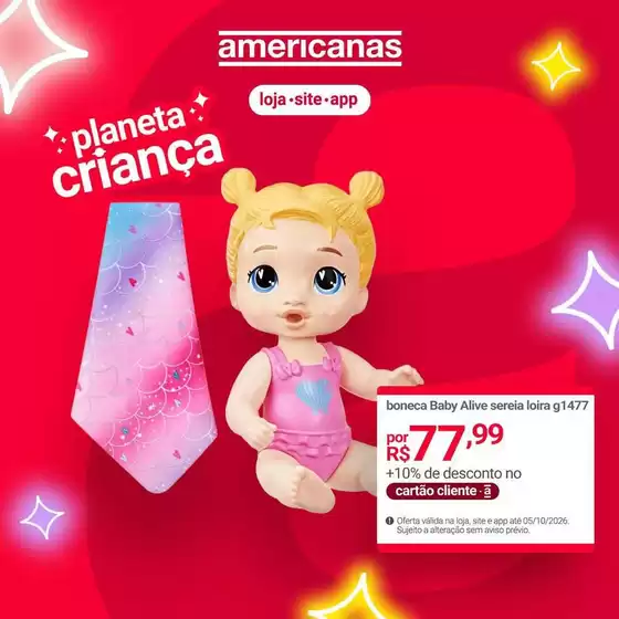 Catálogo Lojas Americanas | Ofertas exclusivas para nossos clientes | 2026-09-29T00:00:00.000Z - 2026-10-05T00:00:00.000Z