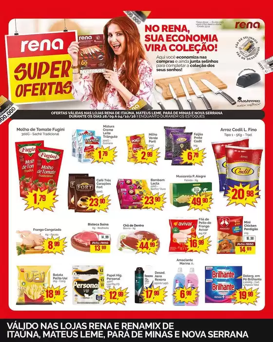 Catálogo Supermercados Rena em Juatuba | Ofertas especiais atraentes para todos | 2026-09-28T00:00:00.000Z - 2026-10-04T00:00:00.000Z