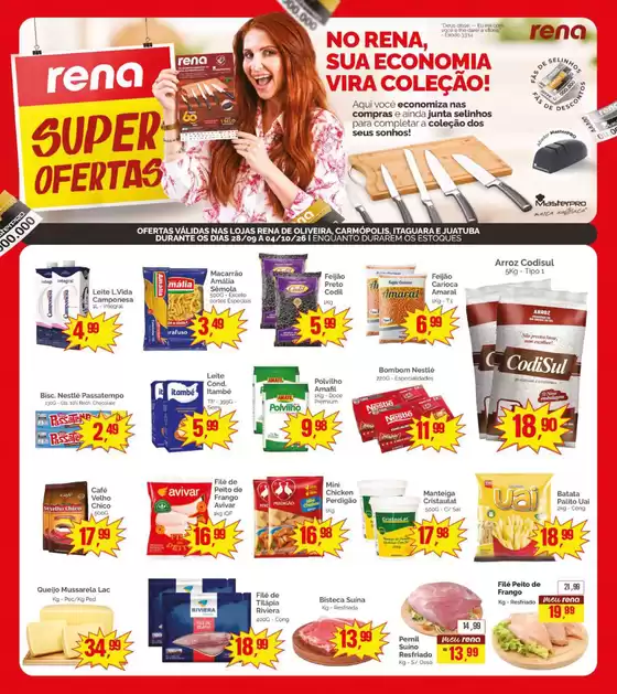 Catálogo Supermercados Rena em Juatuba | Ofertas para caçadores de pechinchas | 2026-09-28T00:00:00.000Z - 2026-10-04T00:00:00.000Z
