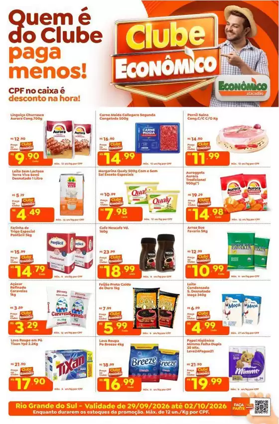 Catálogo Econômico Atacadão | Tabloide Econômico Atacadão - RS | 2026-09-29T00:00:00.000Z - 2026-10-02T00:00:00.000Z