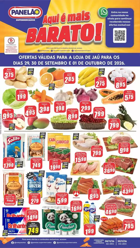 Catálogo Panelão | Ampla seleção de ofertas | 2026-09-29T00:00:00.000Z - 2026-10-01T00:00:00.000Z