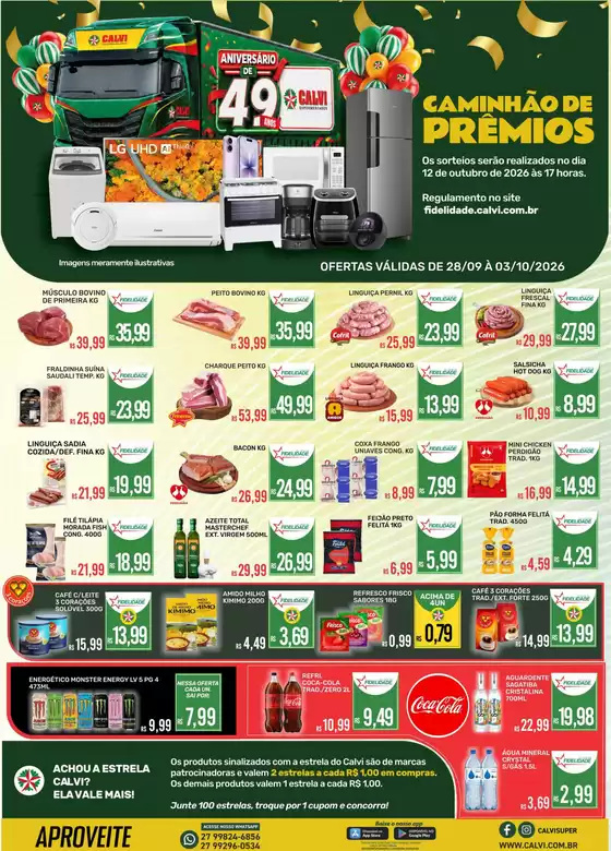 Catálogo Calvi Supermercados | Ofertas | 2026-09-29T00:00:00.000Z - 2026-10-03T00:00:00.000Z