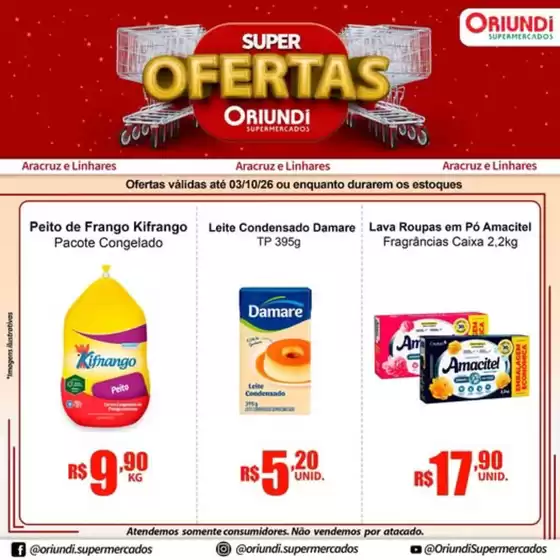 Catálogo Oriundi | Ofertas | 2026-09-29T00:00:00.000Z - 2026-10-03T00:00:00.000Z