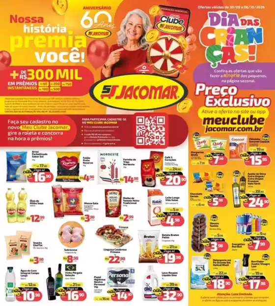Catálogo Supermercado Jacomar | Ofertas | 2026-09-30T00:00:00.000Z - 2026-10-06T00:00:00.000Z